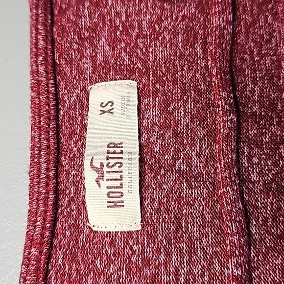 HOLLISTER xs maroon long sleeve shirt - Picture 5 of 6